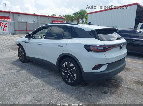 WVGTMPE21MP053092 2021 VOLKSWAGEN ID.4 White Widok wnętrza z przodu
