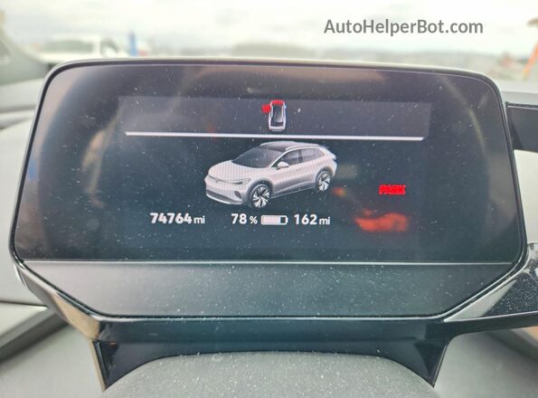 WVGTMPE21NP071111 2022 VOLKSWAGEN ID.4 Gray Սարքավորումների վահանակի տեսք