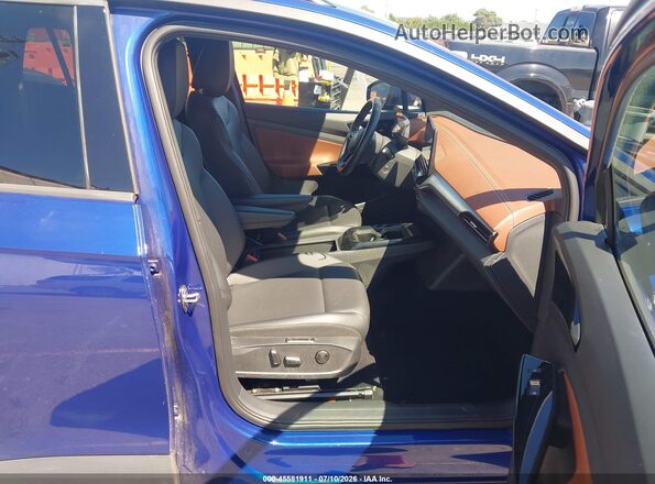 WVGTMPE22MP024281 2021 VOLKSWAGEN ID.4 Blue Vista interior delantera