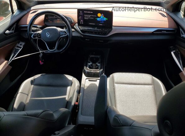 WVGTMPE23MP053191 2021 VOLKSWAGEN ID.4 Black Widok deski rozdzielczej