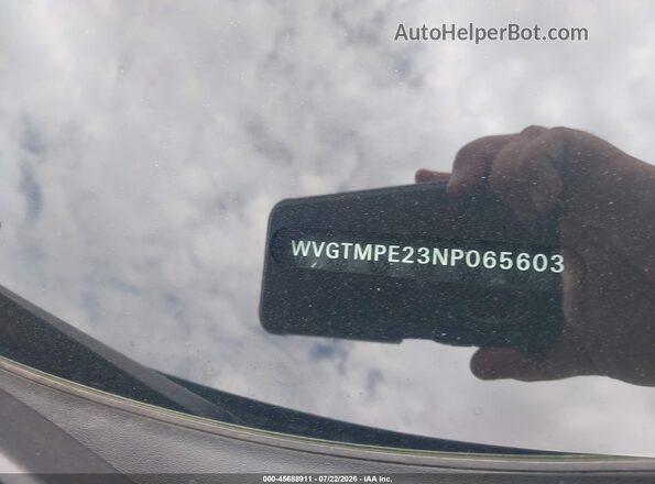 WVGTMPE23NP065603 2022 VOLKSWAGEN ID.4 Серый Вид подкапотного пространства