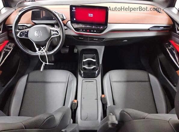 WVGTMPE24NP075136 2022 VOLKSWAGEN ID.4 Blue Vista del salpicadero