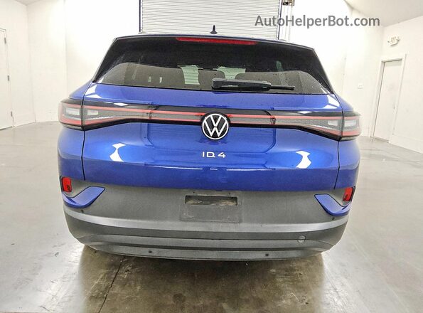 WVGTMPE24NP075136 2022 VOLKSWAGEN ID.4 Blue Vista trasera