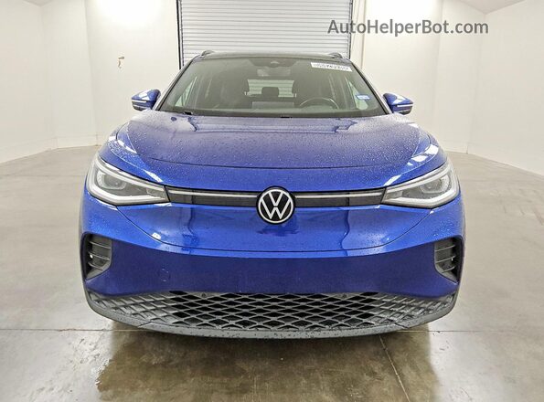 WVGTMPE24NP075136 2022 VOLKSWAGEN ID.4 Blue Vista frontal