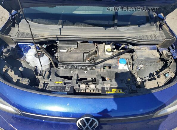 WVGTMPE25MP064600 2021 VOLKSWAGEN ID.4 Blue Շարժիչի բաժամունքի տեսք