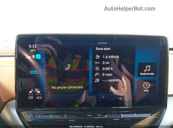 WVGTMPE26MP042542 2021 VOLKSWAGEN ID.4 Blue 