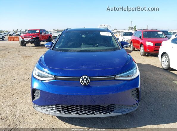 WVGTMPE26MP042542 2021 VOLKSWAGEN ID.4 Blue Rear interior view