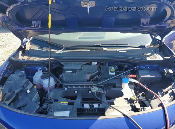 WVGTMPE26MP056182 2021 VOLKSWAGEN ID.4 Blue Սալոնի հետևի տեսք