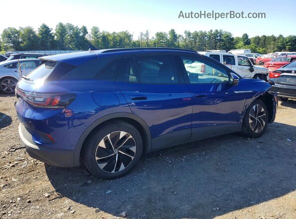 WVGTMPE26MP056182 2021 VOLKSWAGEN ID.4 Blue Հետևի աջ