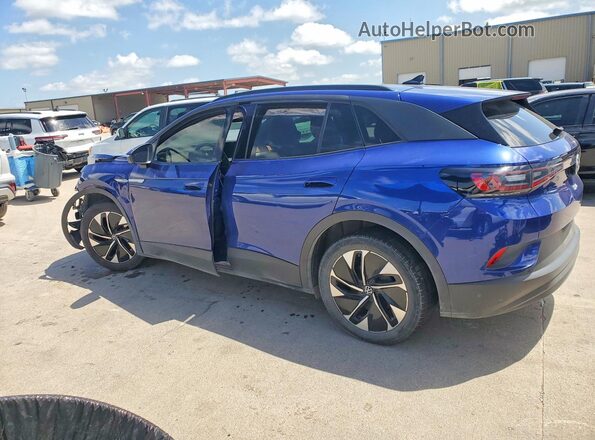 WVGTMPE26MP056604 2021 VOLKSWAGEN ID.4 Blue Задня ліва чверть