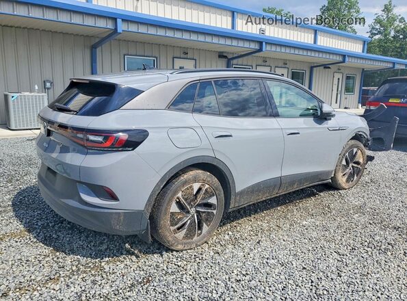 WVGTMPE27NP074353 2022 VOLKSWAGEN ID.4 Серый Задняя правая четверть