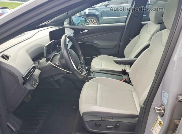 WVGTMPE27NP074353 2022 VOLKSWAGEN ID.4 Серый Вид салона спереди