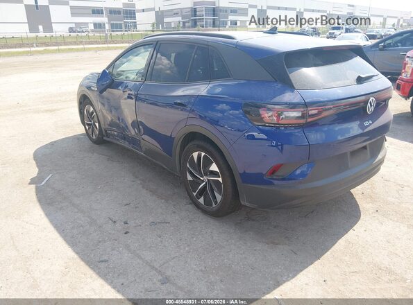 WVGTMPE28MP056037 2021 VOLKSWAGEN ID.4 Blue Tył lewy