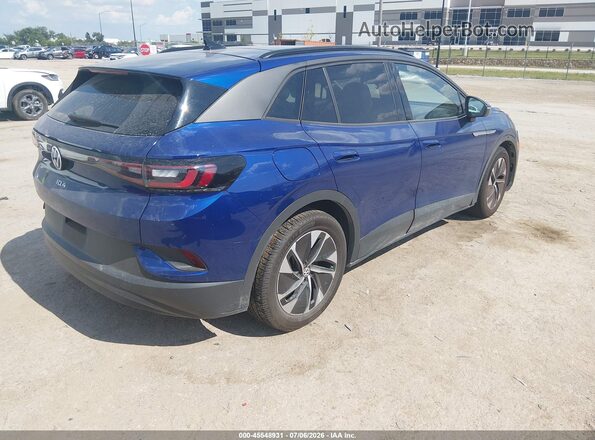 WVGTMPE28MP056037 2021 VOLKSWAGEN ID.4 Blue Tył prawy