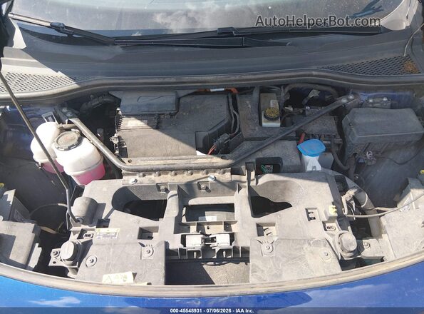 WVGTMPE28MP056037 2021 VOLKSWAGEN ID.4 Blue Widok z tyłu