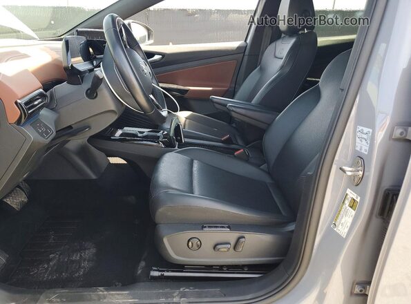 WVGTMPE28NP050370 2022 VOLKSWAGEN ID.4 Gray წინა სალონის ხედი