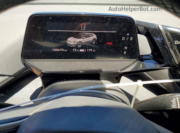 WVGTMPE29MP033267 2021 VOLKSWAGEN ID.4 White Vista del cuadro de instrumentos