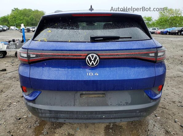 WVGTMPE29NP044254 2022 VOLKSWAGEN ID.4 Blue Vista trasera