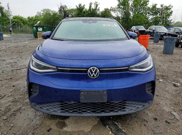 WVGTMPE29NP044254 2022 VOLKSWAGEN ID.4 Blue Vista frontal