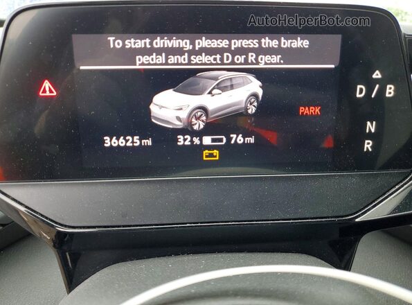 WVGTMPE29NP044254 2022 VOLKSWAGEN ID.4 Blue Vista del cuadro de instrumentos
