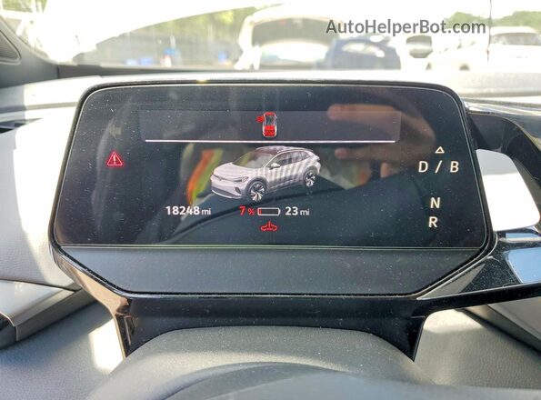 WVGTMPE2XNP074153 2022 VOLKSWAGEN ID.4 Gray Սարքավորումների վահանակի տեսք