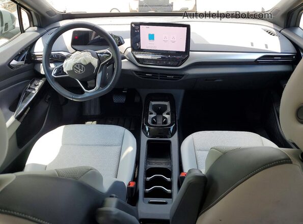 WVGTMPE2XNP074153 2022 VOLKSWAGEN ID.4 Gray Առջևի վահանակի տեսք