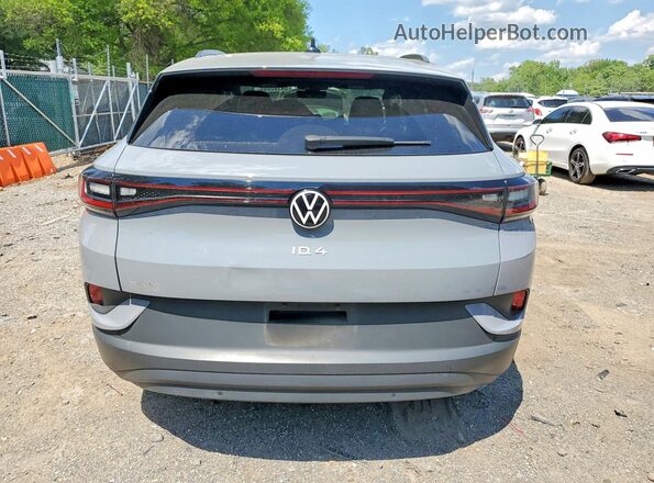 WVGTMPE2XNP074153 2022 VOLKSWAGEN ID.4 Gray Հետևի տեսք