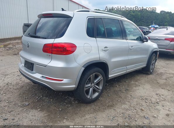WVGTV7AX2HK008065 2017 VOLKSWAGEN TIGUAN Silver Trasero derecho