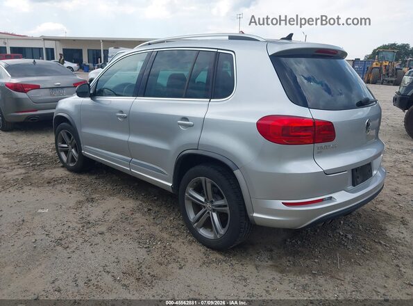 WVGTV7AX2HK008065 2017 VOLKSWAGEN TIGUAN Silver Trasero izquierdo