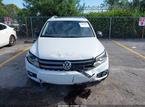 WVGTV7AX5HK013664 2017 VOLKSWAGEN TIGUAN White Rear interior view