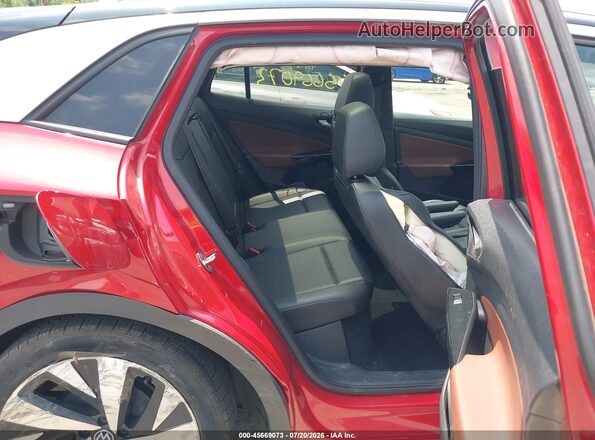 WVGUNPE28MP058937 2021 VOLKSWAGEN ID.4 Red VIN կոդի պիտակի տեսք