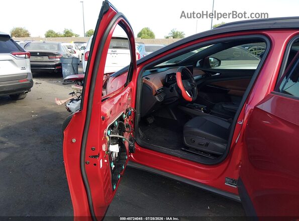WVGUNPE2XNP035760 2022 VOLKSWAGEN ID.4 Burgundy Widok wnętrza z przodu