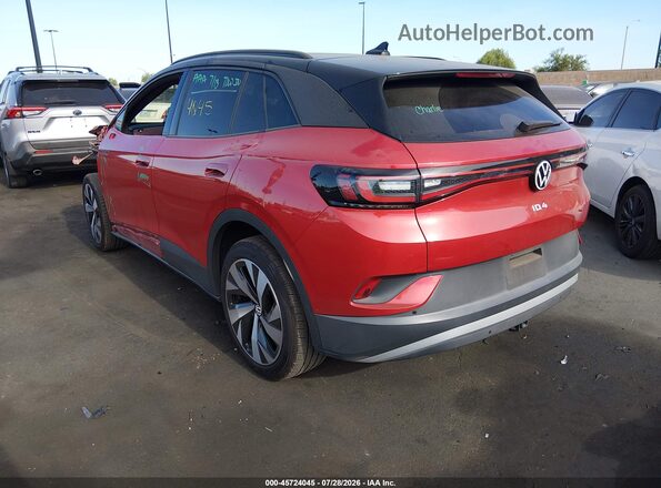 WVGUNPE2XNP035760 2022 VOLKSWAGEN ID.4 Burgundy Tył lewy