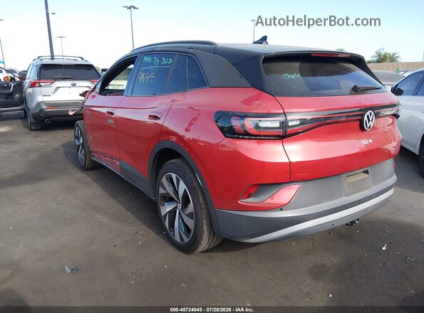 WVGUNPE2XNP035760 2022 VOLKSWAGEN ID.4 Burgundy 