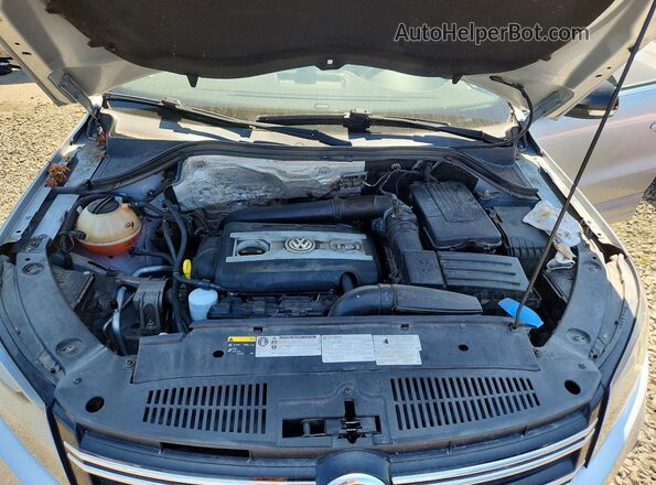 WVGUV7AX3HW509690 2017 VOLKSWAGEN TIGUAN Silver Vista del compartimento del motor