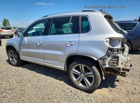 WVGUV7AX3HW509690 2017 VOLKSWAGEN TIGUAN Silver Trasero izquierdo