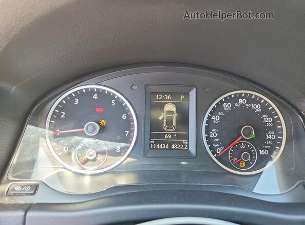 WVGUV7AX3HW509690 2017 VOLKSWAGEN TIGUAN Silver Vista del cuadro de instrumentos