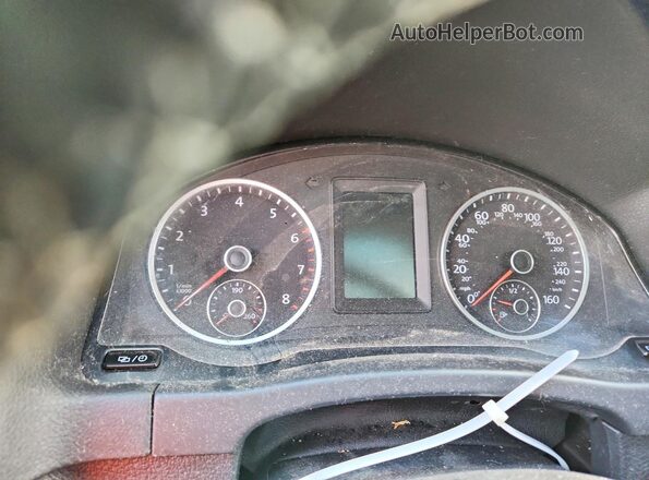 WVGUV7AX7HW504895 2017 VOLKSWAGEN TIGUAN Black Widok zestawu wskaźników