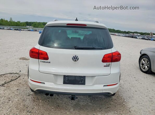 WVGUV7AX8HK036652 2017 VOLKSWAGEN TIGUAN White Widok z tyłu