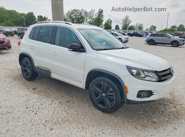 WVGUV7AX8HK036652 2017 VOLKSWAGEN TIGUAN White Przód prawy