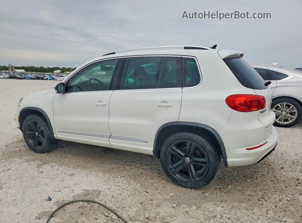 WVGUV7AX8HK036652 2017 VOLKSWAGEN TIGUAN White Tył lewy