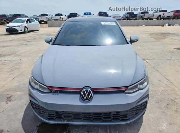 WVW2A7CD3PW148549 2023 VOLKSWAGEN GTI Gray Դիմացի տեսք