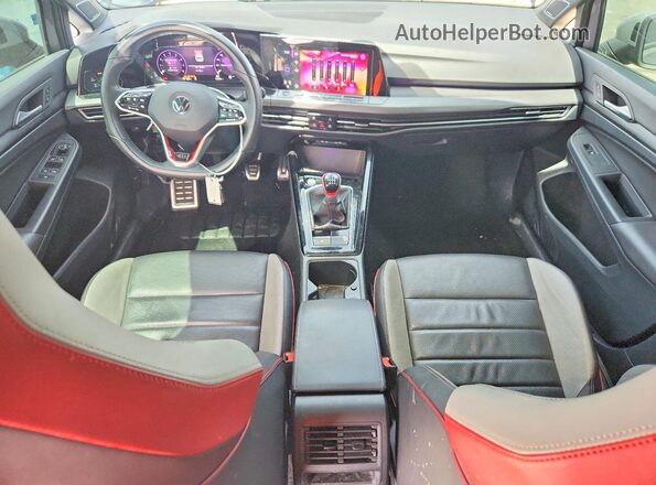 WVW2A7CD3PW148549 2023 VOLKSWAGEN GTI Gray Առջևի վահանակի տեսք