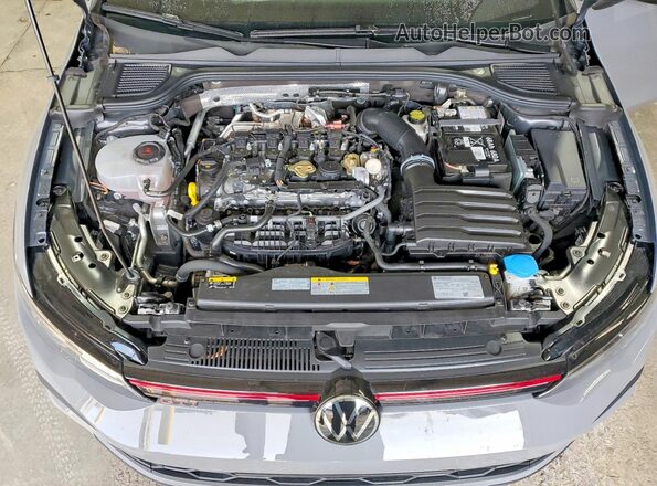 WVW3A7CD8RW234172 2024 VOLKSWAGEN GTI Gray ძრავის განყოფილების ხედი