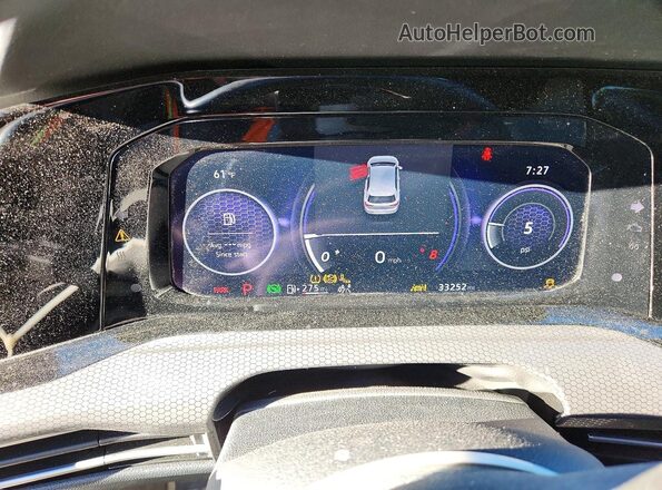 WVW3A7CD9RW217641 2024 VOLKSWAGEN GTI White Instrument cluster view