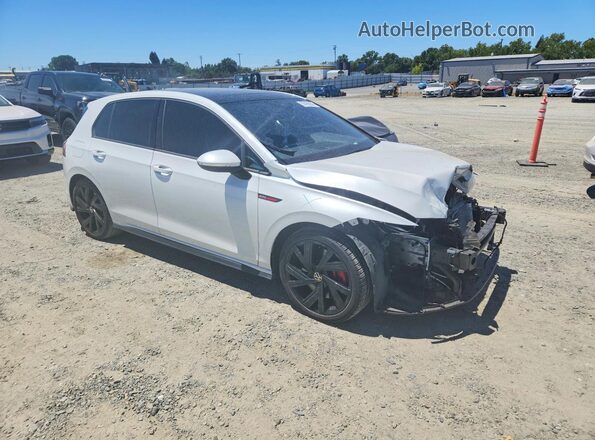 WVW487CD7NW155103 2022 VOLKSWAGEN GTI White Front right