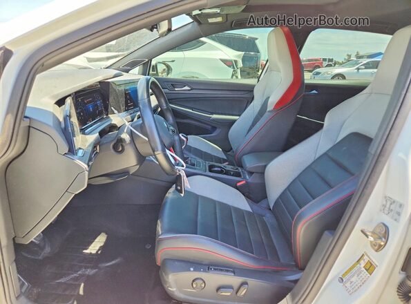 WVW487CD7NW155103 2022 VOLKSWAGEN GTI White Front interior view