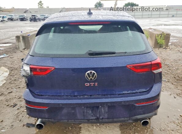 WVW487CD7NW206955 2022 VOLKSWAGEN GTI Blue Vista trasera
