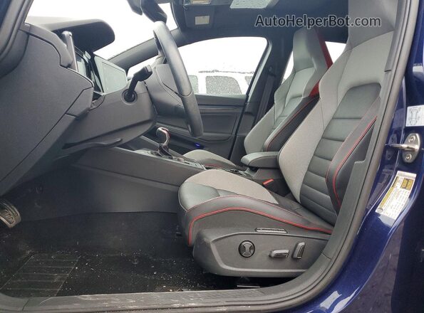 WVW487CD7NW206955 2022 VOLKSWAGEN GTI Blue Vista interior delantera