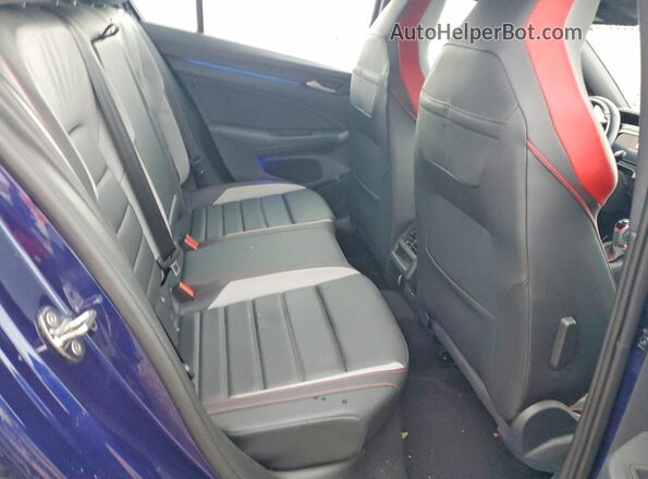 WVW487CD7NW206955 2022 VOLKSWAGEN GTI Blue Vista de los asientos traseros